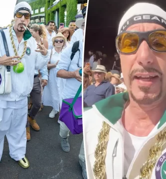 Sacha Baron Cohen shows up at Wimbledon dressed as iconic character Ali G