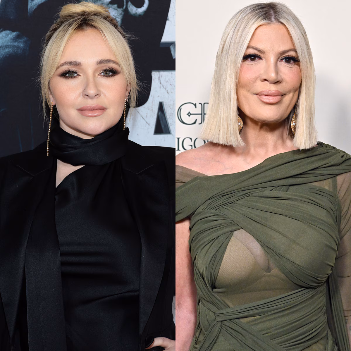 Hayden Panettiere and Tori Spelling cancel appearances after 'emergency'