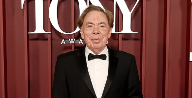 Andrew Lloyd Webber attends the 78th annual Tony Awards.
