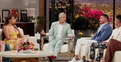 The Valley takes cameras to seize Jax and Lori Publicist Fallout 9 Brittany Cartwright, Andy Cohen and Jax Taylor at 'The Valley' season two reunion.