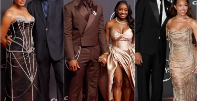 All Black {Couples} on the 2026 ESPY Awards Purple Carpet 25 All Black Couples on the 2026 ESPY Awards Red Carpet