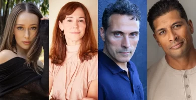 Alycia Debnam-Carey, Frances O'Connor, Rufus Sewell and Te Kohe Tuhaka.