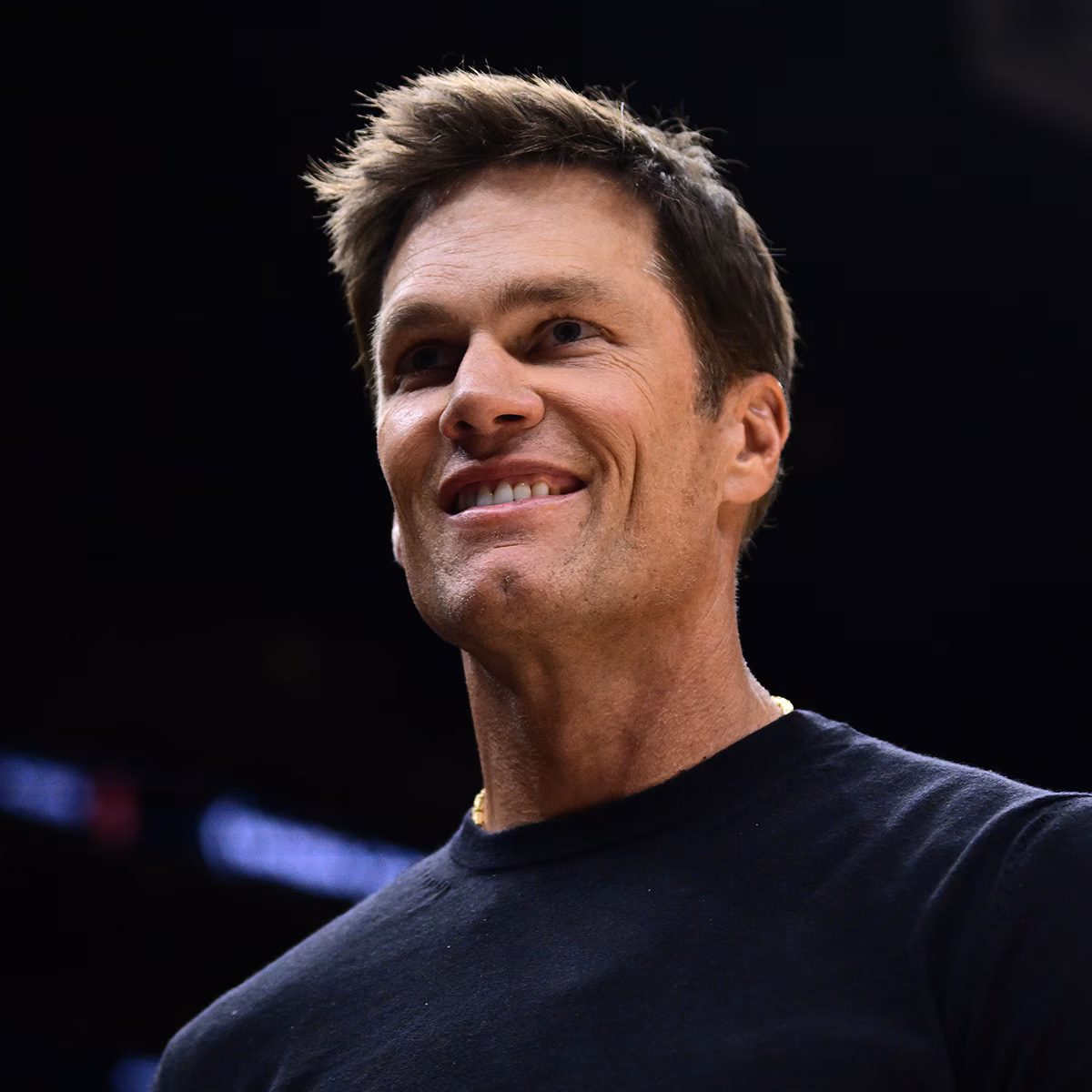 Tom Brady reacts to video of him slapping Logan Paul on stage