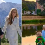 Carrie Johnson is a heatwave bombshell in a mesmerizing summer dress alongside Boris's 4 children