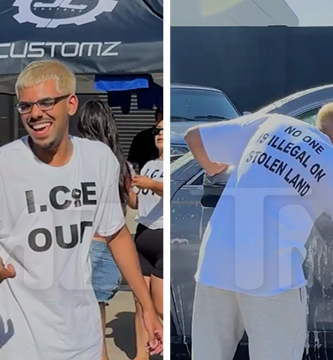 N3on and Ryan Garcia support families affected by ICE at the car wash