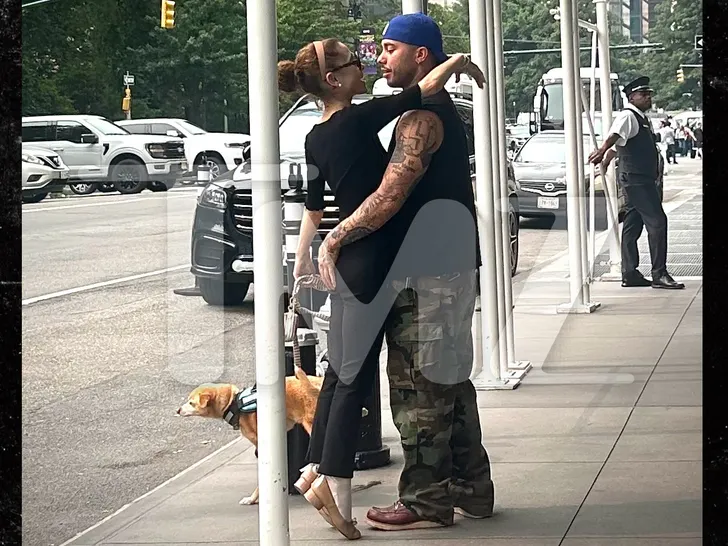 Ariana Grande and Ricky Alvarez near Lincoln Square Littleredjoyphotography
