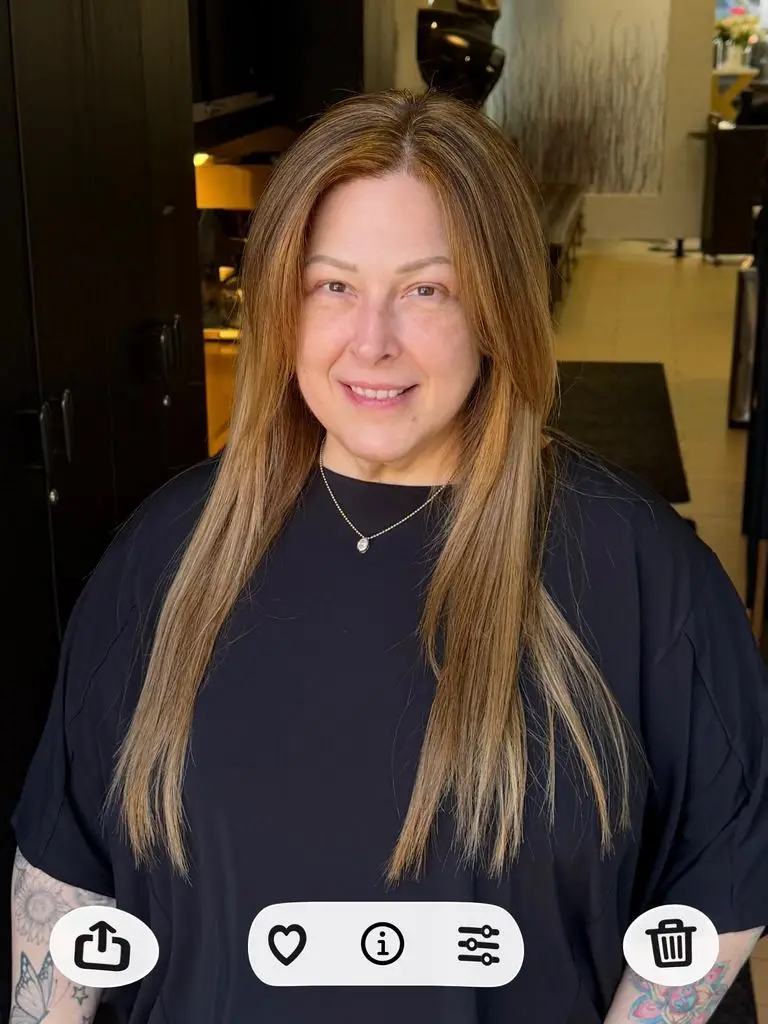 Wilson Philips singer shocks followers with enormous transformation after 'ready 7 years' 1 Carnie Wilson shows off her color and extensions from Syndicate Salon