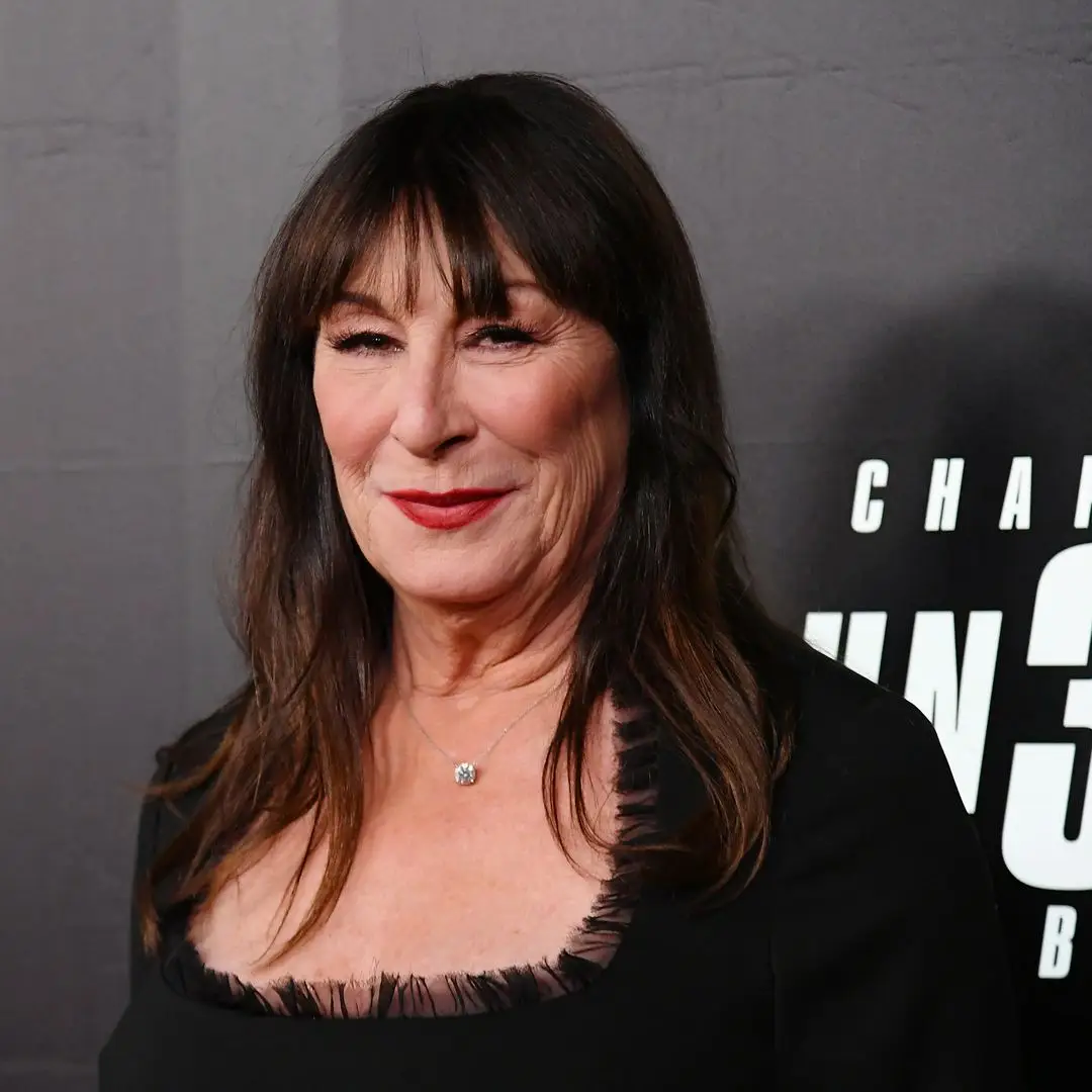 NEW YORK, NY - MAY 09: Anjelica Huston attends the "John Wick: Chapter 3" world premiere at One Hanson Place on May 9, 2019 in New York.