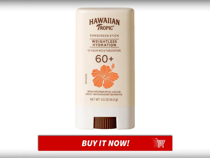 Summer season Skincare Necessities on Amazon 3 Hawaiian-Tropic-Weightless-Hydration-Sunscreen-Stick-Summer-Skincare-Needs-HAND