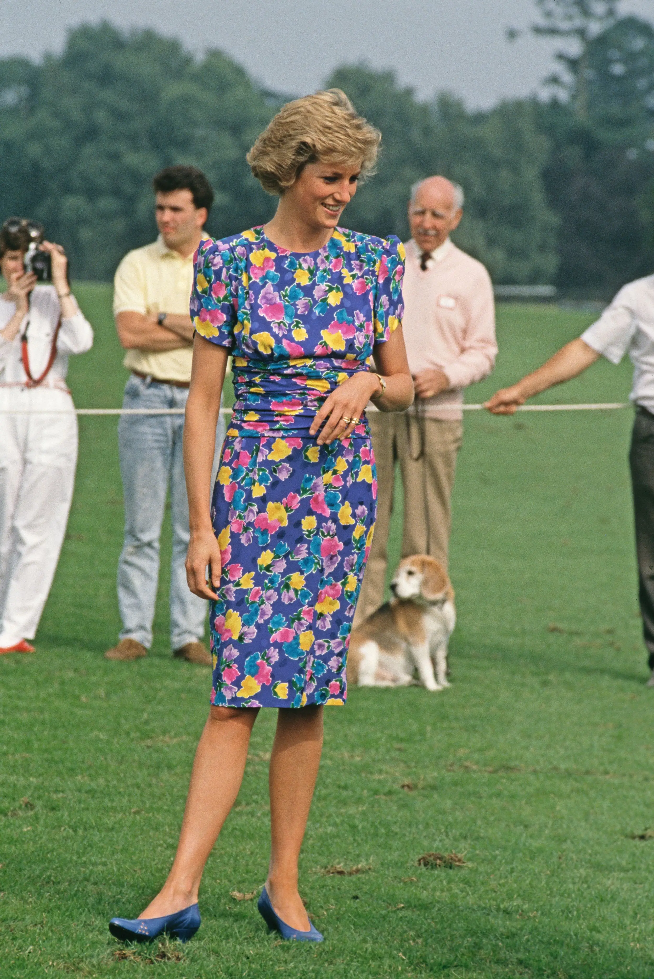 Meet Princess Diana's No 1 Fan Who Collects Diana's Outdated Stuff – and Would not Let Kate Middleton or Meghan Markle Borrow Them 7 Diana, Princess of Wales (1961 - 1997) attends a charity polo match sponsored by 'Hello' magazine at the Guards Polo Club in Windsor, United Kingdom on June 29, 1988.
