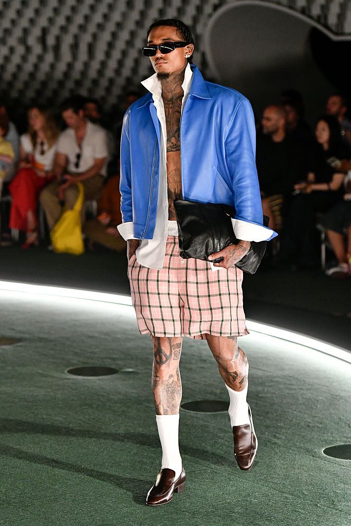All of the Fashionable Black Males We Noticed Entrance Row at Paris Vogue Week 2 GettyImages 2282910062