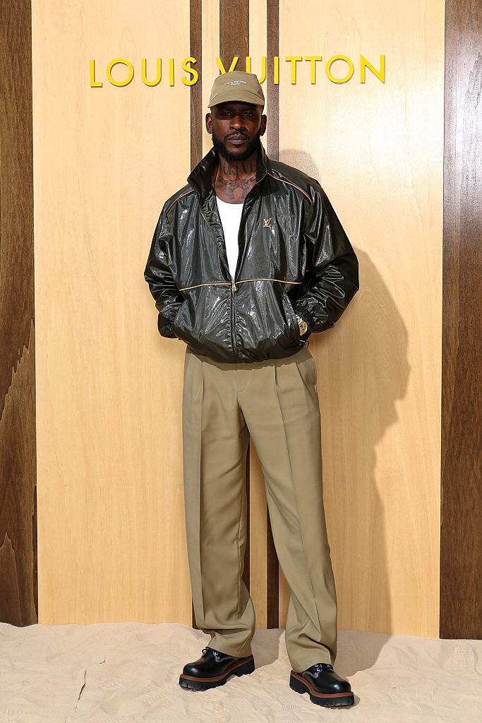 All of the Fashionable Black Males We Noticed Entrance Row at Paris Vogue Week 5 GettyImages 2282984169