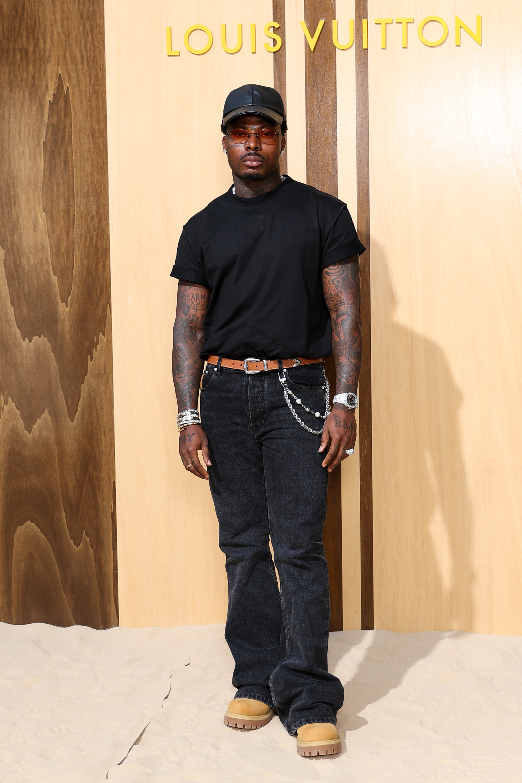 All of the Fashionable Black Males We Noticed Entrance Row at Paris Vogue Week 6 GettyImages 2282985310