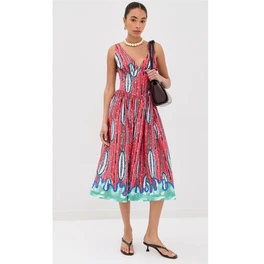 The Greatest Black-Owned Trip Clothes to Purchase This Summer season 1 Stella Jean dress
