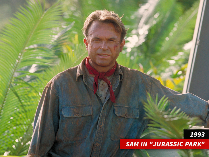under sam neill jurassic park getty