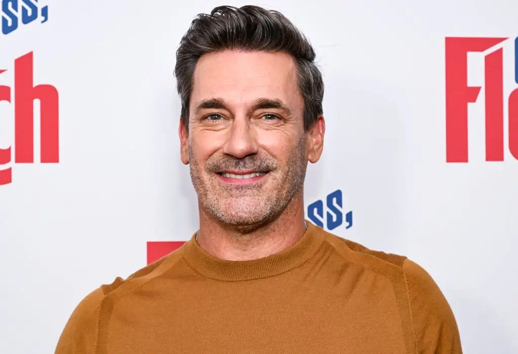 Jon Hamm attends a special screening of Miramax "Confess, Fletch" at The West Hollywood EDITION on September 7, 2022 in West Hollywood, California.