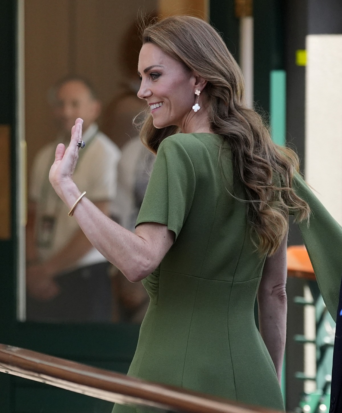 Princess Kate wore a inexperienced Emilia Wickstead within the Wimbledon males's last 3 coverimages55846580