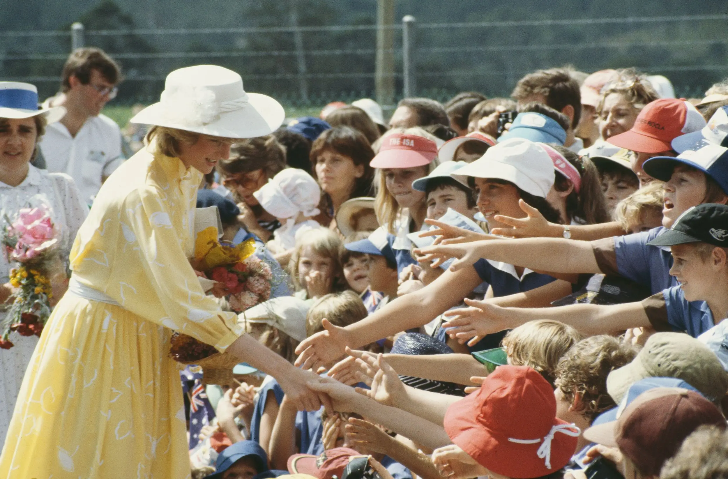 Meet Princess Diana's No 1 Fan Who Collects Diana's Outdated Stuff – and Would not Let Kate Middleton or Meghan Markle Borrow Them 4 Diana, Princess of Wales, visits the ginger factory in Yandina, Queensland, Australia in 1983