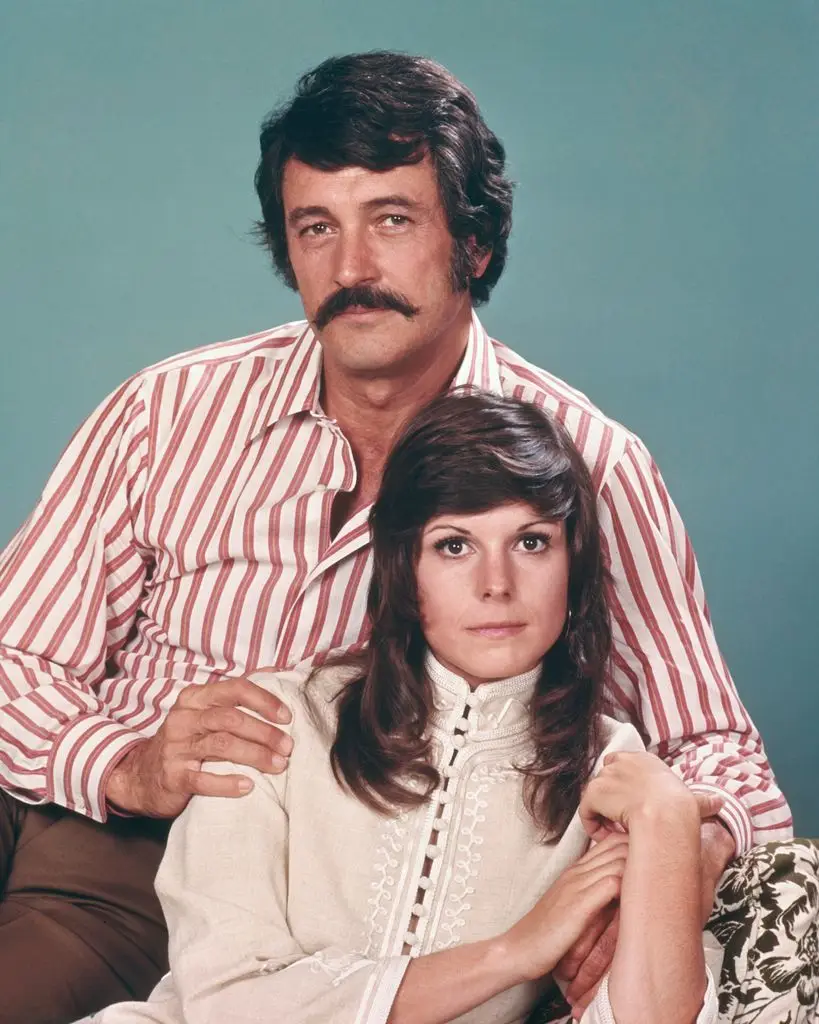 Rock Hudson and Susan Saint James in a 1971 publicity portrait for McMillan and Wife.