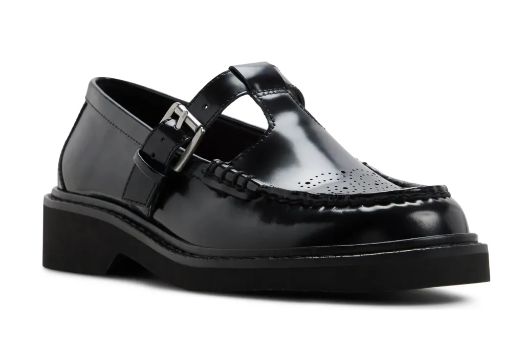 What Web page Six Editors Are Actually Shopping for at Nordstrom's Anniversary Sale 13 A single Mary Jane shoe in black patent leather with a chunky sole and brogue detailing on the toe.