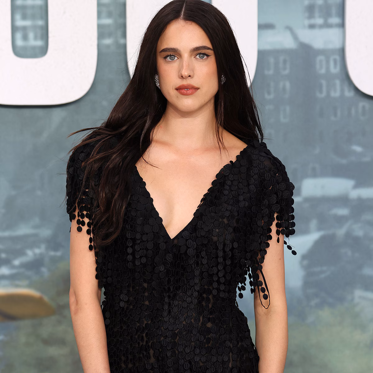 Margaret Qualley wears Chanel barefoot sandals on the red carpet