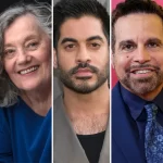 Terrence Terrell and Sachin Bhatt in the cast of “The Summer They Came”