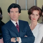 Bond girl Famke Janssen, 61, looks decades younger in mini dress