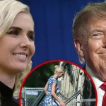 Natalie Harp boards Marine One to travel with President Trump after letters revealed