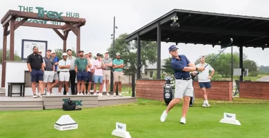 Golf Channel takes 'large break' as sponsor drops out after controversial advert 5 EP#101: Josh, Kipp, Velten, Sean, JP, Ryder, Bat, Matt, Peter, Fletcher, Mike, Jesse Brad and Bubbie, in Big Break x Good Good presented by Golf Galaxy on Golf Channel.