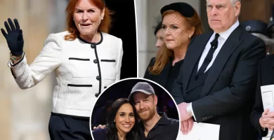 Sarah Ferguson makes shock return to UK after public fallout 4 Sarah Ferguson makes shock return to UK after public fallout