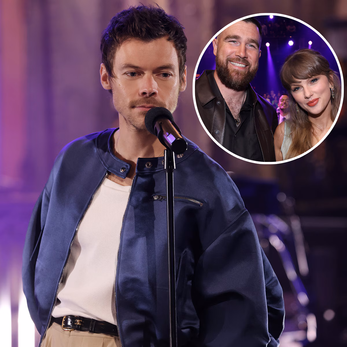 Harry Styles jokes about ex Taylor Swift's MSG wedding to Travis Kelce