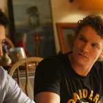 (L to R) Hudson Williams as Shane Hollander and Connor Storrie as Ilya Rozanov in 'Heated Rivalry' season one.