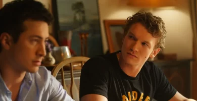 Heated Rivalry Cottage proprietor did a 'soul search' earlier than agreeing to season 2 28 (L to R) Hudson Williams as Shane Hollander and Connor Storrie as Ilya Rozanov in 'Heated Rivalry' season one.