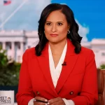 Kristen Welker, Moderator, appears on Meet the Press in Washington D.C., Sunday, August 31, 2025
