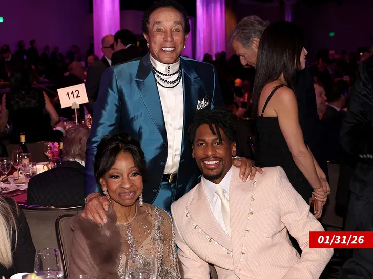 Smokey Robinson and Gladys Knight Getty