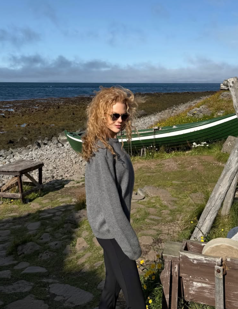 Nicole enjoyed her stay in Iceland