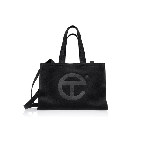 TELFAR TIMBERLAND MEDIUM SHOPPER BLACK FRONT.jpg