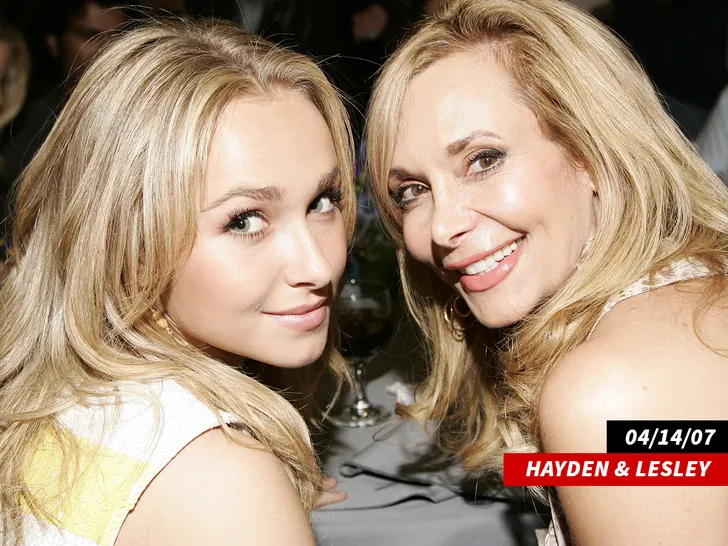 Hayden Panettiere and her mother, Lesley Vogel Getty
