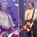 Shirtless Rick Springfield, 77, shows off his toned body at a Las Vegas concert