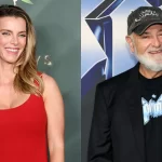 Betty Gilpin and Rob Reiner