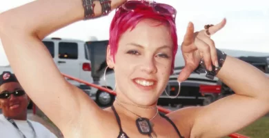 Pink's craziest photos showing off her legendary rock hard abs in bikinis and crop tops as she celebrates her 47th birthday