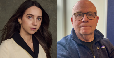 Zoe Kazan and Jeb Stuart.