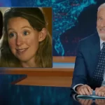 Jon Stewart Compares Donald Trump Aide Natalie Harp to Elizabeth Holmes in Viral 'You Can See It All' Trailer