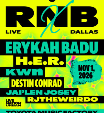 Erykah Badu, HER, Destin Conrad and Extra Put together for RNB X Reside in Dallas 1 Erykah Badu, HER, Destin Conrad and More Prepare for RNB X Live in Dallas