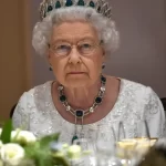 Rare photo of the moment Queen Elizabeth II dozed off in public
