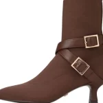 Alma Brown Ankle Boots