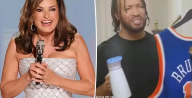 Knicks Star Jalen Brunson Crashes BFF Mariska Hargitay's 2026 Emmys Opening