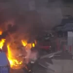 Los Angeles News Helicopter crashes into fiery wreckage, killing at least 3
