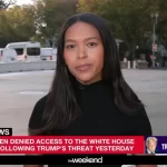MS Now journalists denied entry to White House following Trump ban