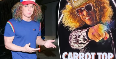 Carrot Top Las Vegas shows plunged into uncertainty amid hospitalization